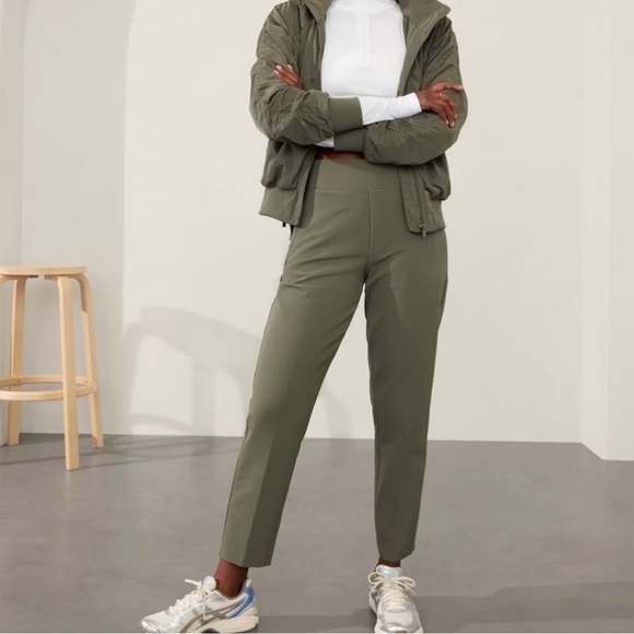 Athleta Endless Pant, size 2 Tall, Moss - Picture 1 of 8